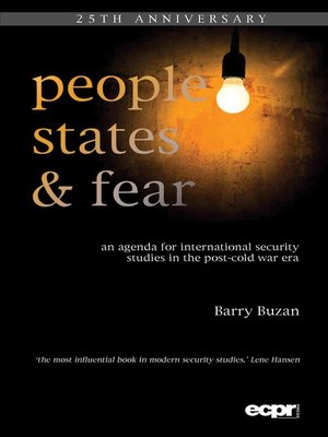 cover image of People, States and Fear